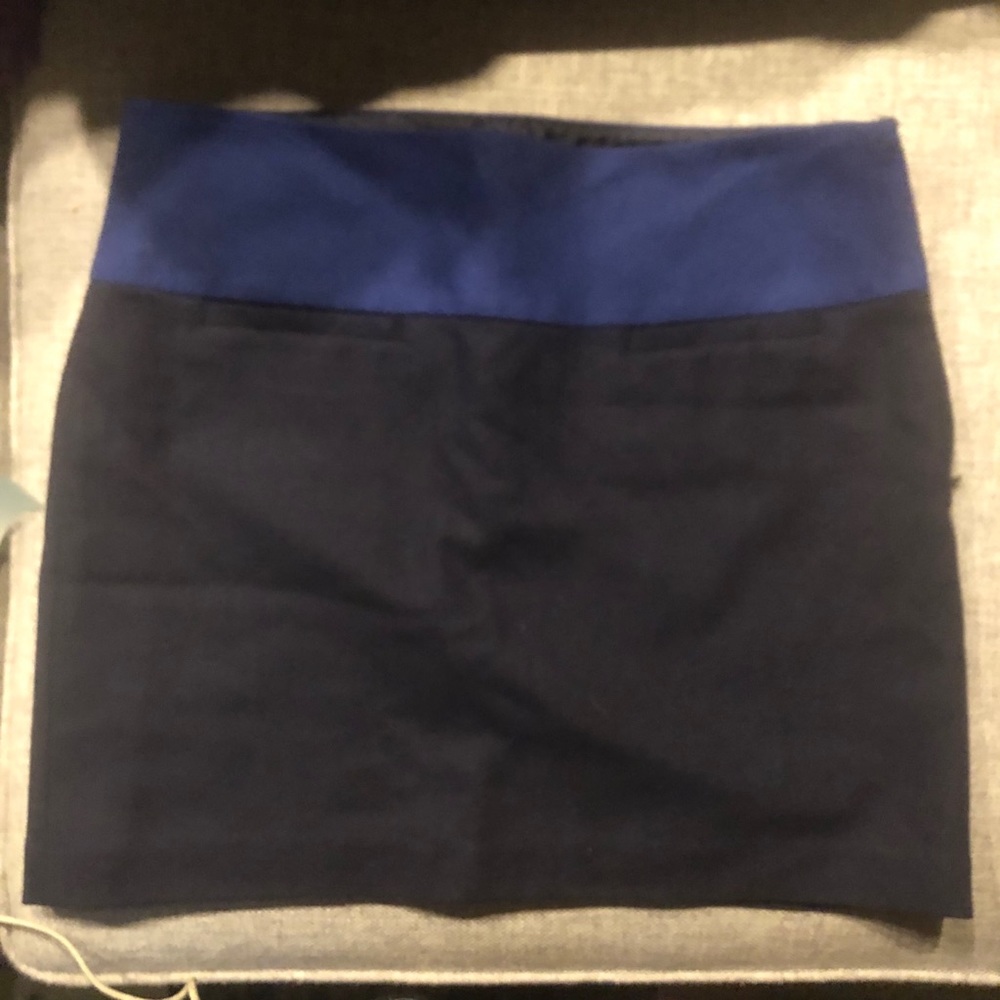 Blue and Black Gap wool skirt size 2